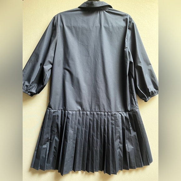 Y. A. S drop waist pleated collar shirt dress Sz XS - Picture 10 of 10